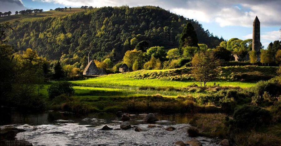 6-Day Tour of Southern Ireland from Dublin - Leaving Dublin for Glendalough