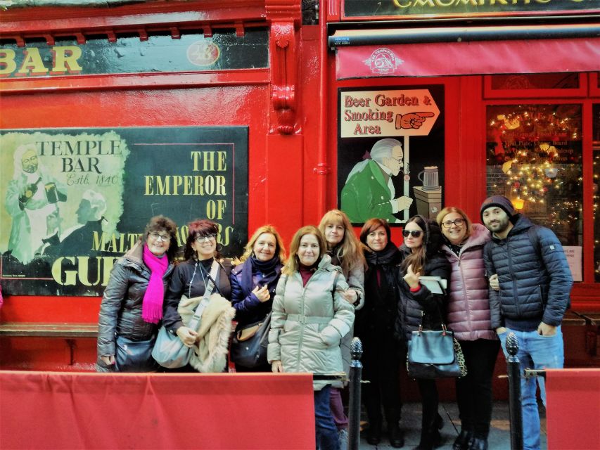 All Dublin 3 hours italian walking tour - Key points at a glance