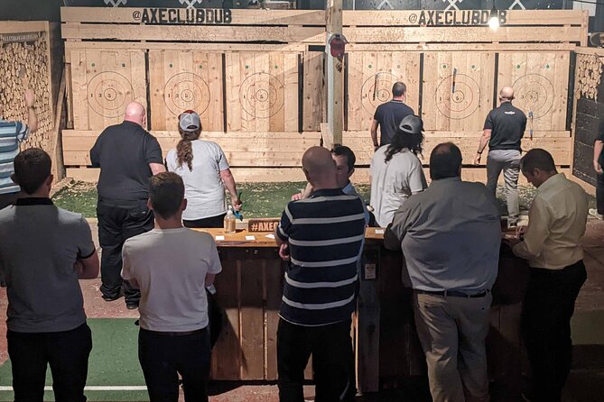 Axe Throwing Open Session (Dublin) 1hr - The Instructors Set the Tone