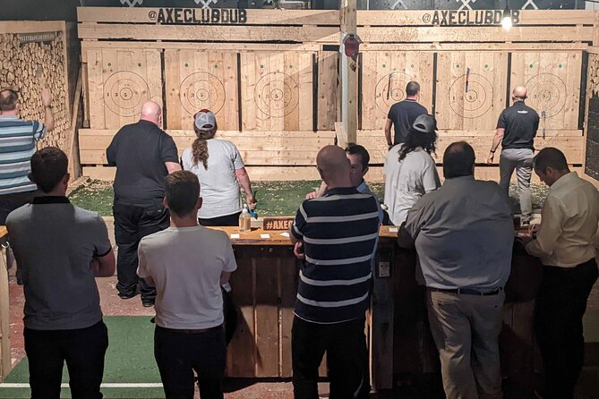 Axe Throwing Open Session (Dublin) 1hr - Timing, Group Size, and Practical Value