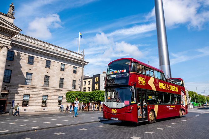 Big Bus Dublin Hop-on, Hop-off Sightseeing Tour with Live Guide - O’Connell Street to Trinity College