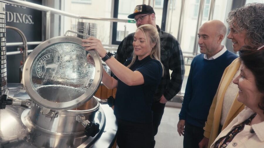 Clonakilty Distillery: Tour & Classic Whiskey Tasting - Language, access, and family visits