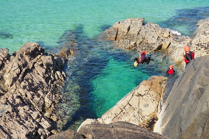 Coasteering on Irelands Wild Atlantic Way - Danny and Steve Set the Tone