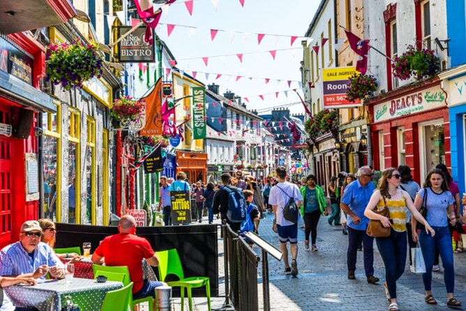 Connemara and Galway Private Chauffeur 2 Days Tour from Dublin - Quay Street, the river walk and Galway Cathedral