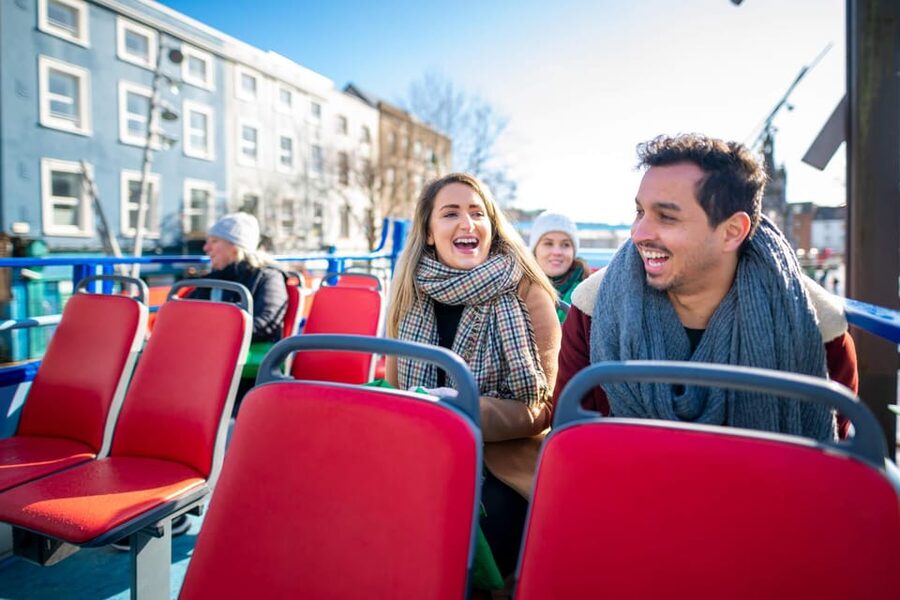Cork City Hop On/Off Open Top Bus Tour - The Victorian Quarter and St. Patrick’s Quay