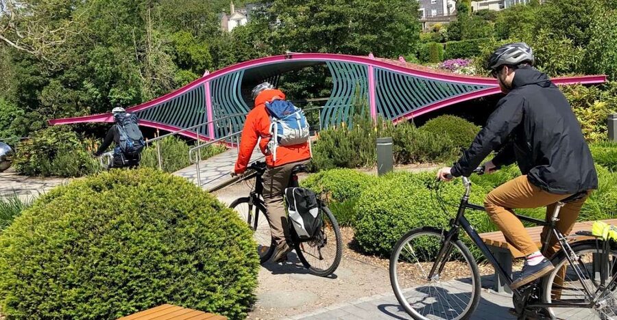 Cork: Cork City Cycle Tour - Regular Bike - A Small Group Keeps the Ride Personal