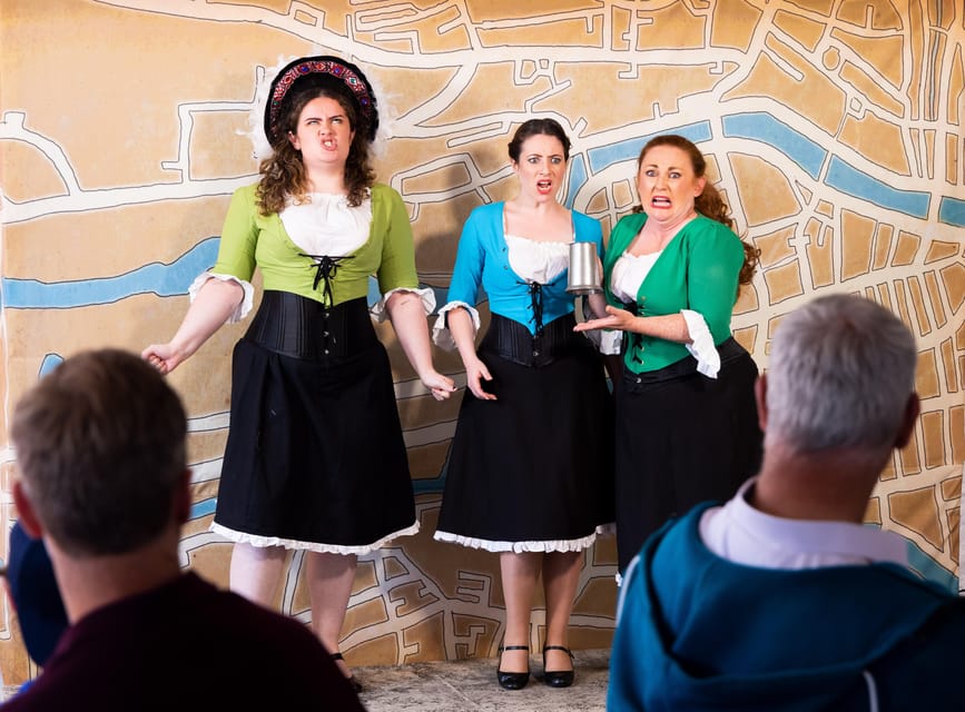 Cork: Hysterical Histories, Comedic Dinner Theater Show - Two courses of Cork-inspired food