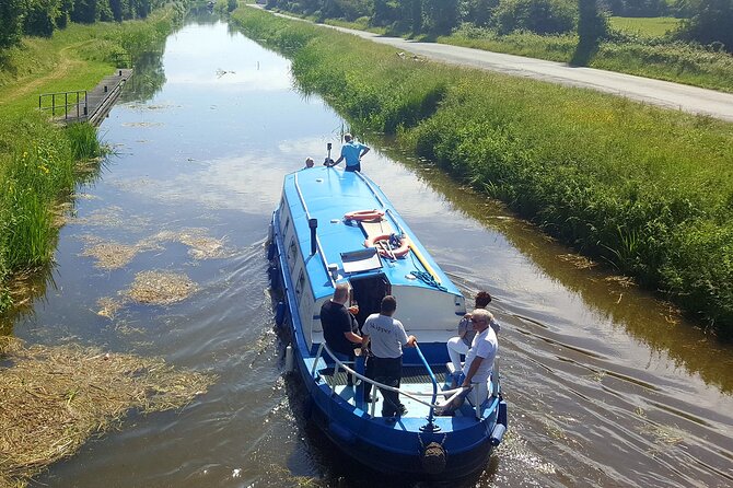 Digby Lock Cruise - Explore Ireland's Historic Grand Canal. - Steps, seating, and who will find it comfortable