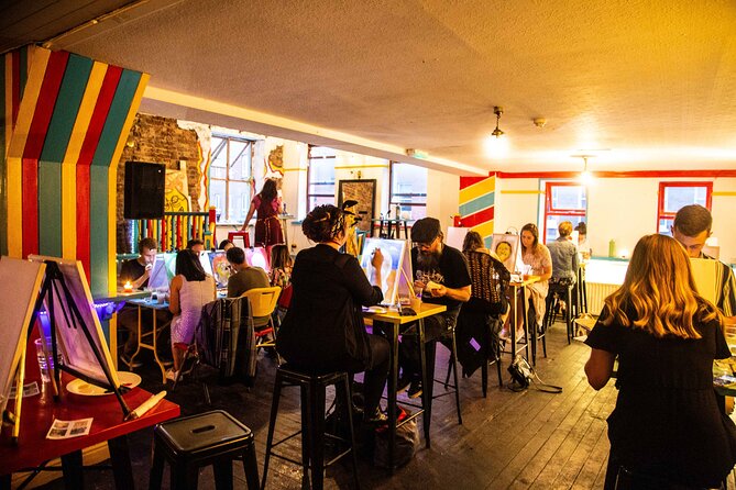 Drink & Draw: Paint A Masterpiece - Arriving at This Must Be The Place in Smithfield
