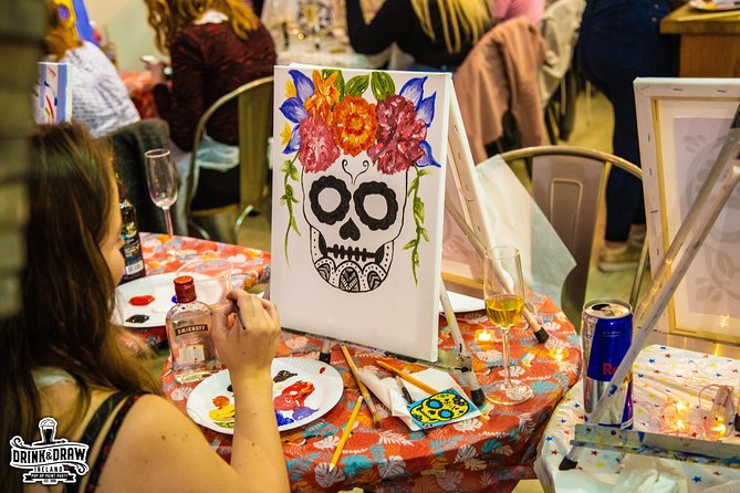 Drink & Draw: Paint A Masterpiece - Taking your canvas home