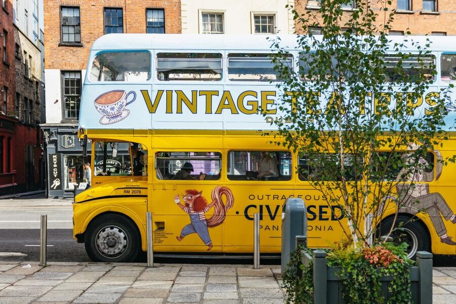 Dublin: Afternoon Tea Vintage Bus Tour - The afternoon tea menu and special diets