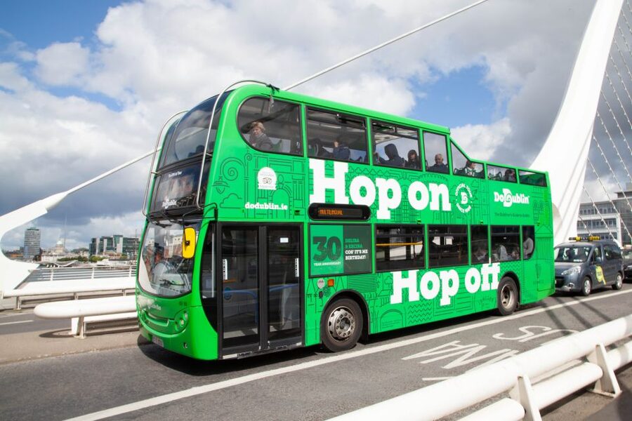 Dublin: Airport Transfer and Hop-On Hop-Off Bus Ticket - The return airport trip needs careful planning