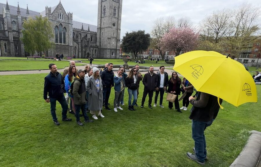 Dublin: Bucket List Sights Walking Tour - Dubh Linn Garden and the old waterway