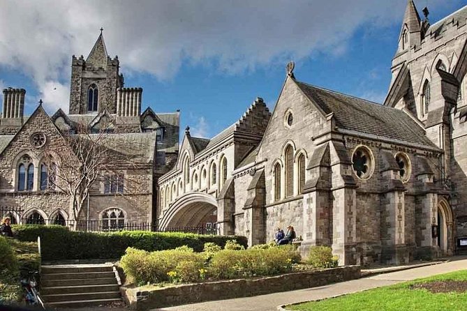 Dublin Christ Church Cathedral Admission Ticket - The nave, tile floors, and stained glass