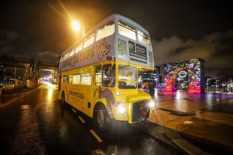 Dublin: Christmas Lights Festive Bus Tour with Afternoon Tea - Is $68 good value for Dublin at Christmas?