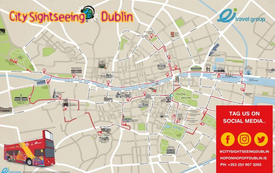 Dublin: City Sightseeing Hop-On Hop-Off Bus Tour - Key points to know before you book