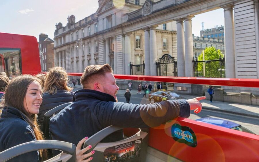 Dublin: City Sightseeing Hop-On Hop-Off Bus Tour - Smithfield, Jameson, and the literary center