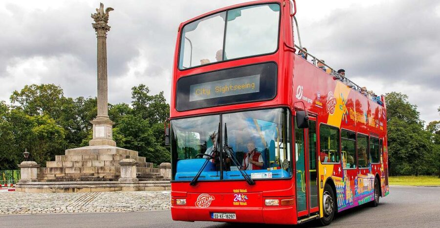 Dublin: City Sightseeing Hop-On Hop-Off Bus Tour - Starting at Fox House and learning the route