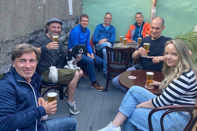 Dublin Coastal Hike, Pints & Puppies Adventure - Finishing with Guinness at The Bloody Stream