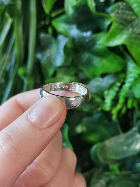 Dublin: Forge a Silver Ring Workshop on Drury Street - Marking and Cutting Your Silver