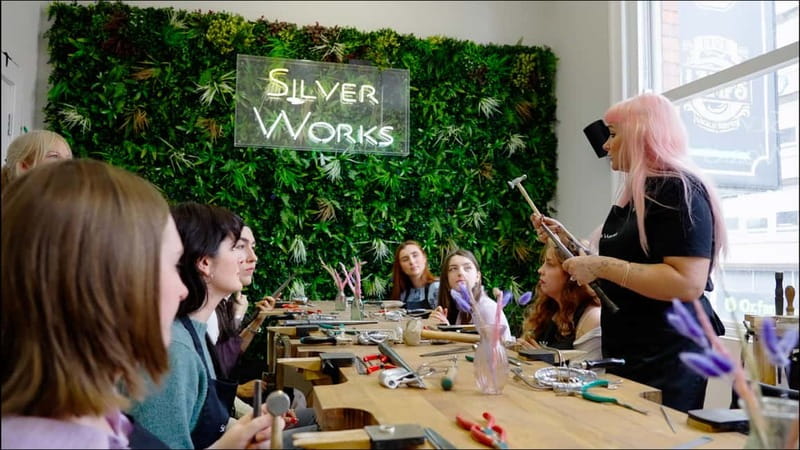 Dublin: Forge a Silver Ring Workshop on Drury Street - Shaping the Band with a Mallet