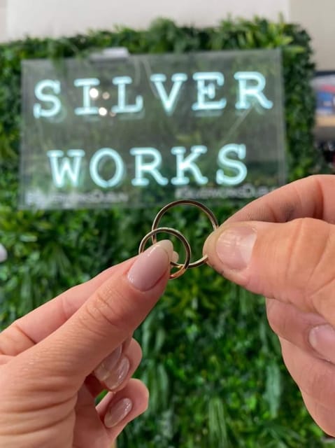 Dublin: Forge a Silver Ring Workshop on George's Street - Soldering with an expert tutor nearby