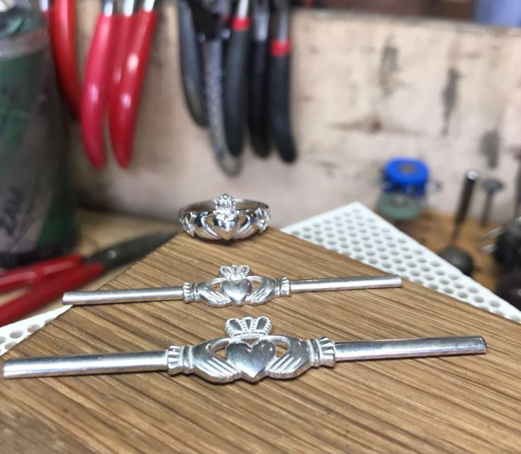 Dublin: Forge Your Own Silver Claddagh Ring Workshop - Making a Claddagh ring instead of buying one