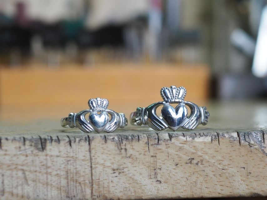 Dublin: Forge Your Own Silver Claddagh Ring Workshop - Shaping the iconic circle
