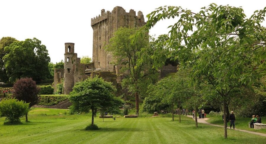 Dublin: Full-Day Tour to Cork, Cobh and Blarney Castle - Cork City, seen in fast-forward