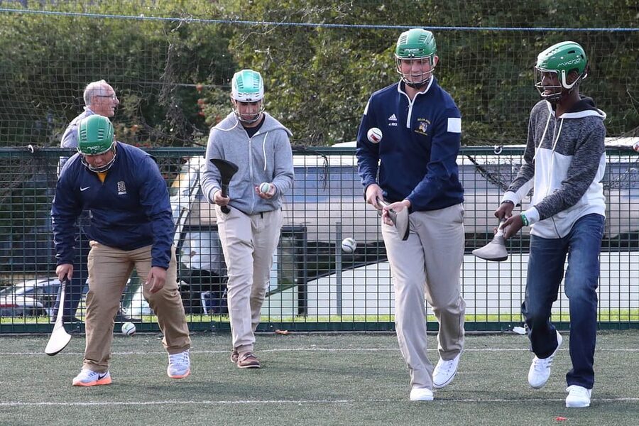 Dublin: Gaelic Games Experience - Learning hurling with a hurley in hand