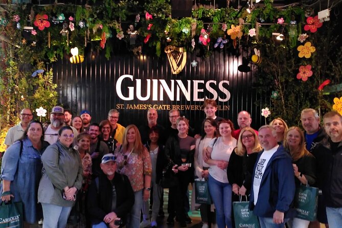 Dublin Guinness Storehouse, Molly Malone Statue and Book of Kells - Inside the Guinness Storehouse for 90 Minutes