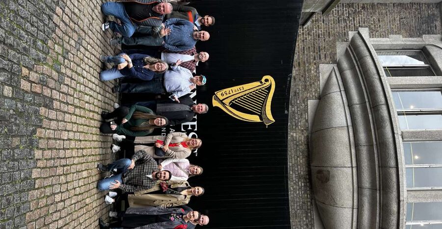 Dublin: Guinness Storehouse & Perfect Pint Tour Experience - Gravity Bar and the city below