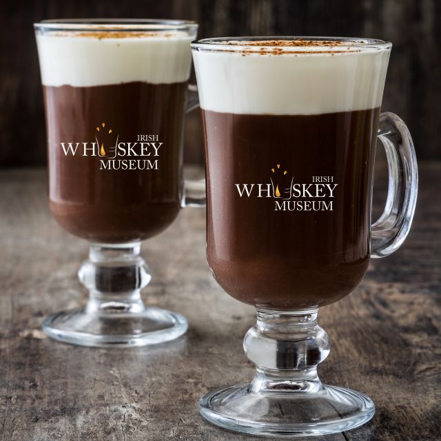 Dublin: Irish Coffee Masterclass at the Irish Whiskey Museum - Sitting down to taste the finished Irish coffee