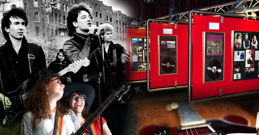 Dublin: Irish Rock 'N' Roll Museum with Tour in English - Entering Dublin’s Temple Bar music quarter