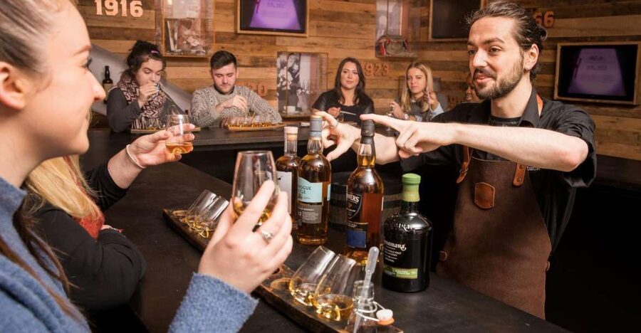 Dublin: Irish Whiskey Museum Blending Tour with Tastings - The first 45 minutes: Ireland’s whiskey story