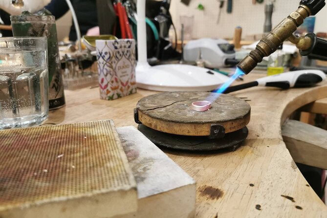 Dublin Jewellery Forge a Hammered Silver Ring: Drury Street - Making a Ring Instead of Buying One