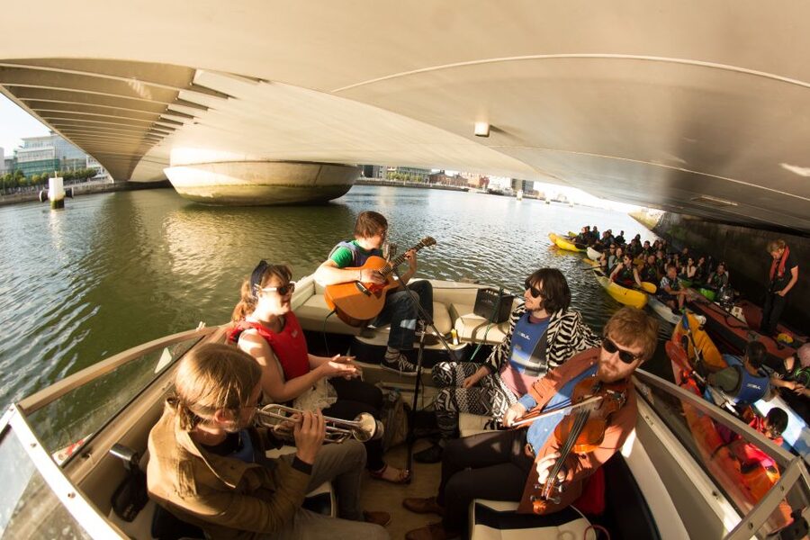 Dublin: Music Under the Bridges Kayaking Tour - The natural concert halls under the Liffey bridges