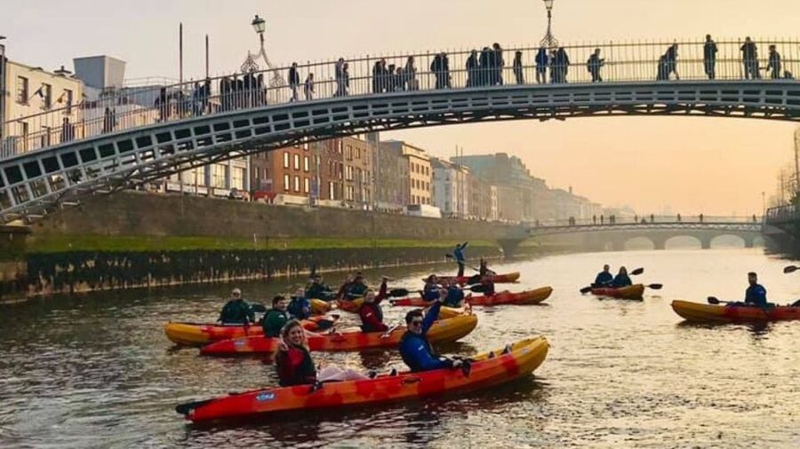 Dublin: Music Under the Bridges Kayaking Tour - How long the outing really feels