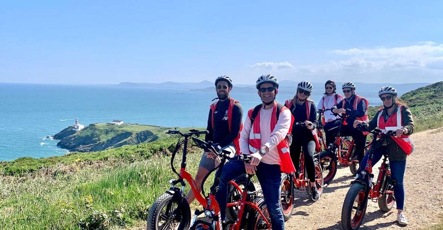 Dublin: Panoramic e-Bike Tour - Starting beside Howth Harbour