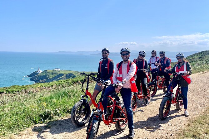 Dublin Panoramic e-Bike Tour with Howth Adventures - Sutton and Strand Road: Dublin Bay from the south