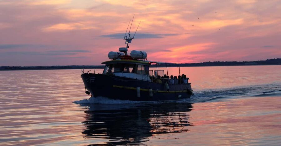 Dublin: Sunset Cruise in Howth - Leaving Howth Harbour as the Light Changes