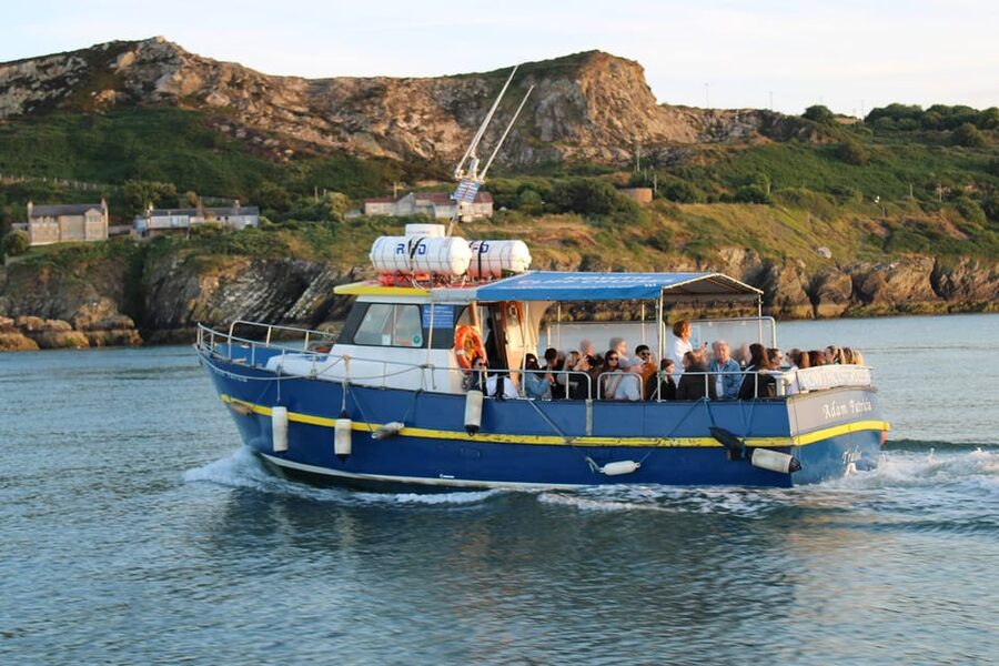 Dublin: Sunset Cruise in Howth - Ireland’s Eye and the Main 50-Minute Cruise