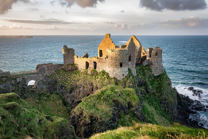 Dublin to Belfast, Dunluce Castle and Giant's Causeway Day Tour - Dunluce Castle on the Antrim Coast