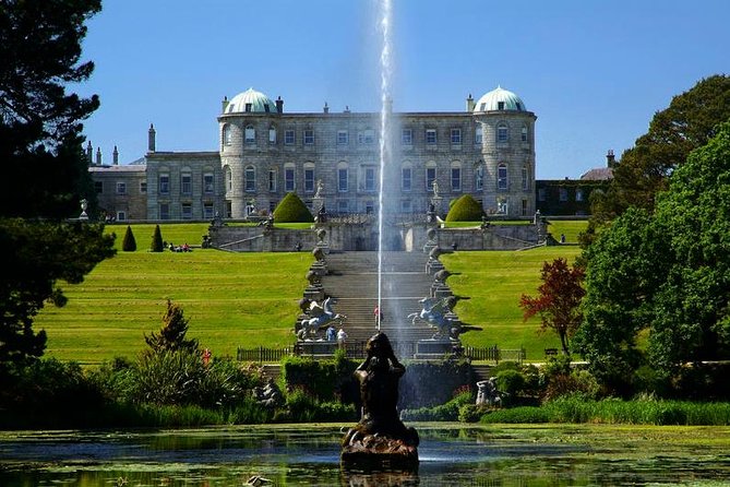 Dublin to Powerscourt, Wicklow, Glendalough Private Guided Tour - Powerscourt Gardens: the polished opening stop