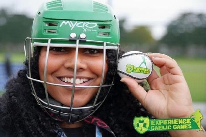 Experience Gaelic Games in Dublin - Trying Gaelic football on the field