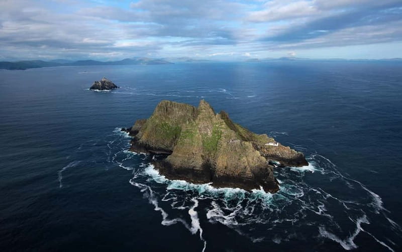 From Cork: Ring of Kerry & Killarney Guided Full Day Tour - The Wild Atlantic Way and views toward Skellig