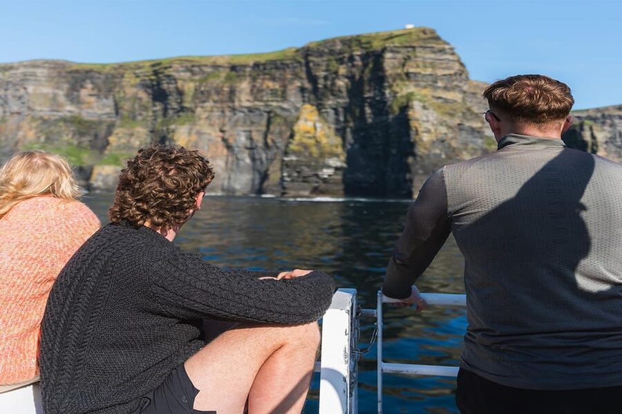 From Doolin: Cliffs of Moher Boat Tour - What the boat ride feels like on board
