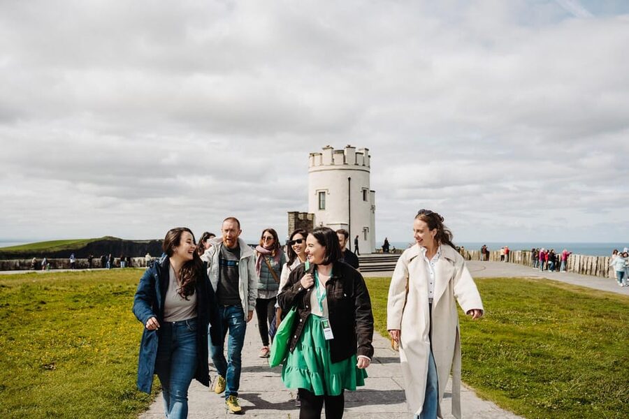 From Dublin: Cliffs of Moher & Galway Small Group Tour - Two hours at the Cliffs of Moher