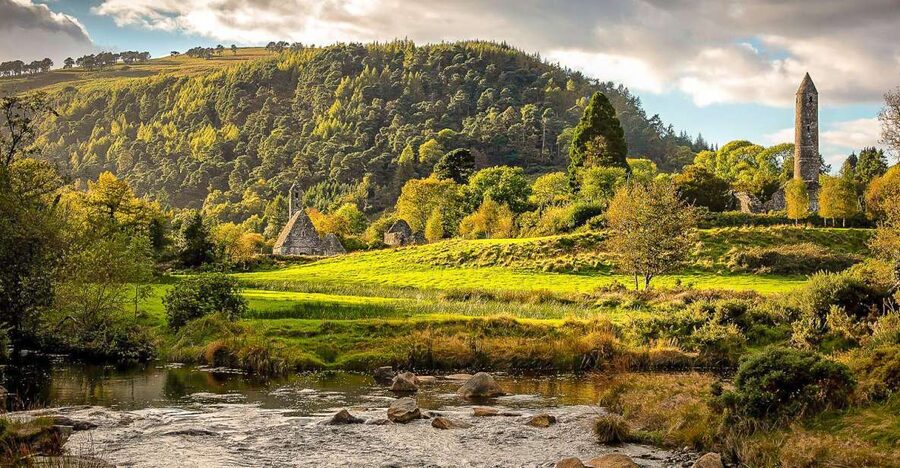 From Dublin: Glendalough & Wicklow Mountains Morning Tour - The Sally Gap mountain road