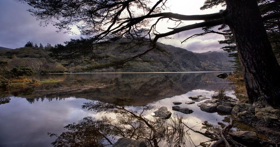 From Dublin: Wicklow Mountains, Glendalough & Kilkenny Tour - Glendalough, where ruins meet two quiet lakes